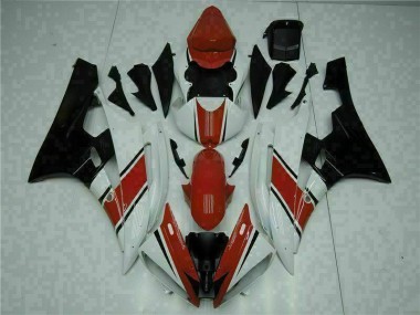 Best 2006-2007 Red White Yamaha YZF R6 Motorcycle Fairings & Plastics Canada