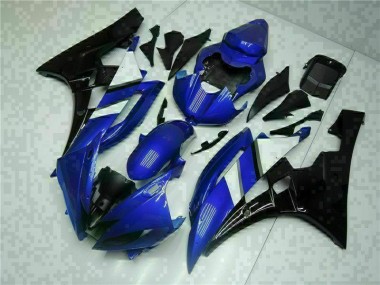 Best 2006-2007 Blue Black Yamaha YZF R6 Motorcycle Fairing Kit Canada