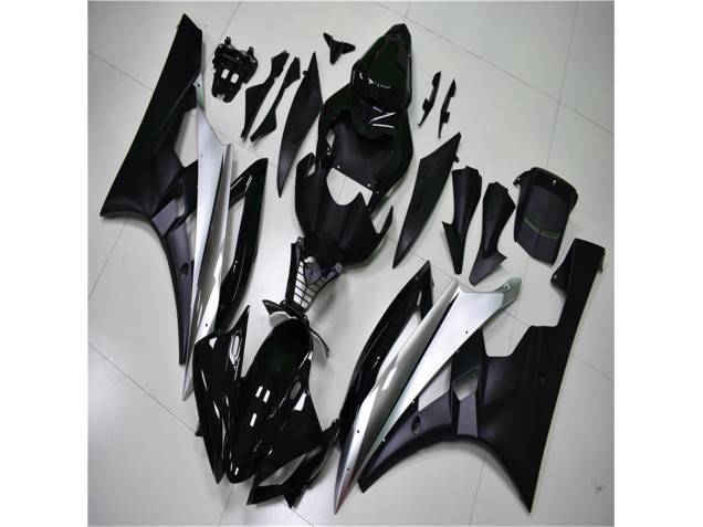 Best 2006-2007 Silver Black Yamaha YZF R6 Bike Fairing Canada