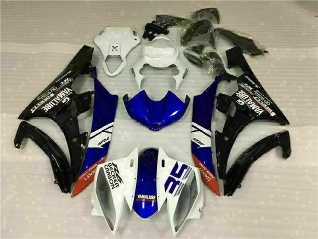 Best 2006-2007 White Yamaha YZF R6 Motorbike Fairing Kits Canada