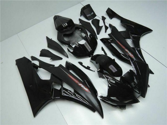 Best 2006-2007 Black Yamaha YZF R6 Motorbike Fairings Canada