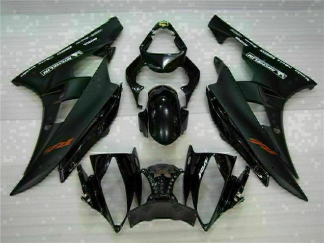 Best 2006-2007 Black Yamaha YZF R6 Motorbike Fairing Kits Canada