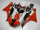 Best 2006-2007 Red Black Yamaha YZF R6 Motorcycle Fairings Kits Canada