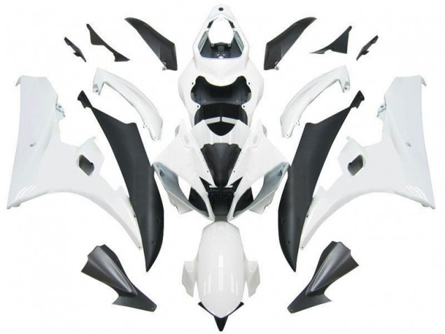 Best 2006-2007 White Black Yamaha YZF R6 Motorcycle Fairings Canada