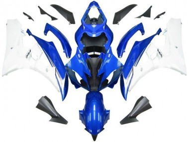 Best 2006-2007 Blue White Yamaha YZF R6 Motorcycle Fairing Kit Canada