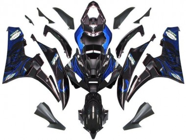 Best 2006-2007 Black Blue Flame Yamaha YZF R6 Motor Bike Fairings Canada