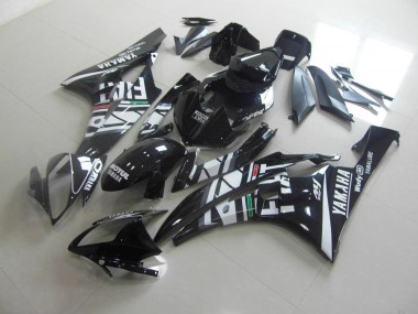 Best 2006-2007 Black Fiat Yamaha YZF R6 Bike Fairing Canada