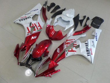 Best 2006-2007 Red Fiat Yamaha YZF R6 Motorcyle Fairings Canada