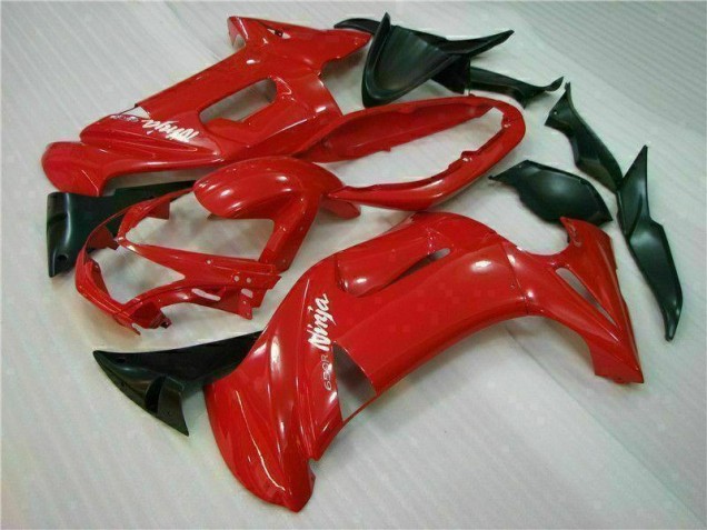 Best 2006-2008 Glossy Red Kawasaki EX650 Motorbike Fairing Canada