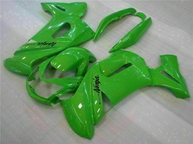 Best 2006-2008 Green Kawasaki EX650 Bike Fairing Canada