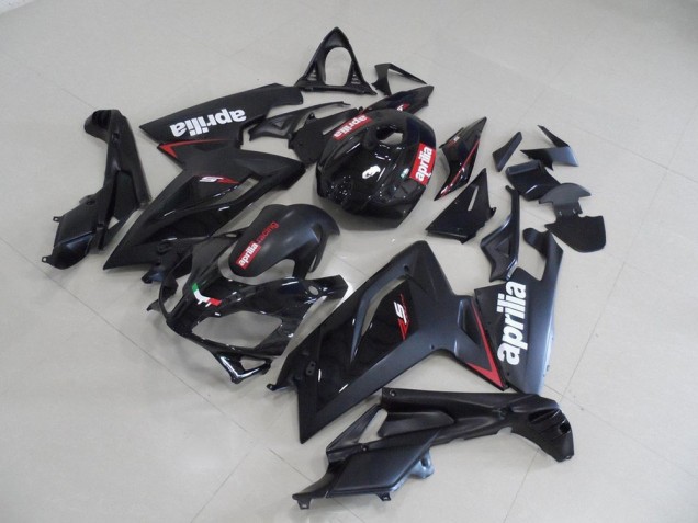 Best 2006-2011 Black and Red Stripe Aprilia RS125 Motorcycle Fairing Kits Canada