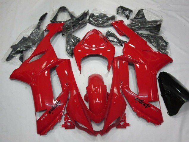 Best 2007-2008 Red Kawasaki ZX6R Motor Fairings Canada