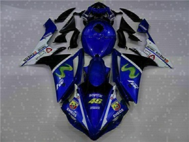 Best 2007-2008 Blue Yamaha YZF R1 Motorcyle Fairings Canada