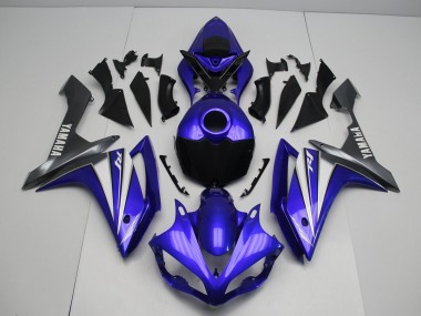 Best 2007-2008 Blue White Yamaha YZF R1 Bike Fairing Kit Canada