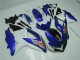 Best 2008-2010 Blue White Suzuki GSXR 600/750 Motorcycle Fairings Canada