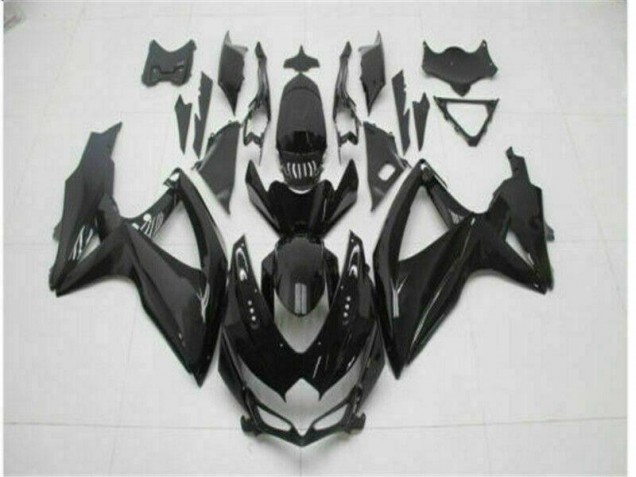 Best 2008-2010 Black Suzuki GSXR 600/750 Motorcycle Fairing Canada