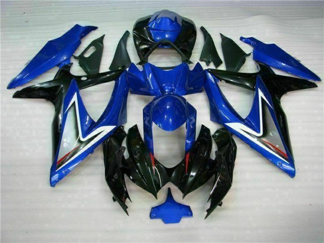 Best 2008-2010 Blue Black Suzuki GSXR 600/750 Motorcycle Fairing Kit Canada