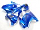 Best 2008-2012 Blue Kawasaki EX250 Motorcycle Fairing Kits Canada