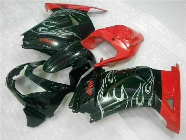 Best 2008-2012 Black Red Ninja Kawasaki EX250 Motorcycle Fairing Canada