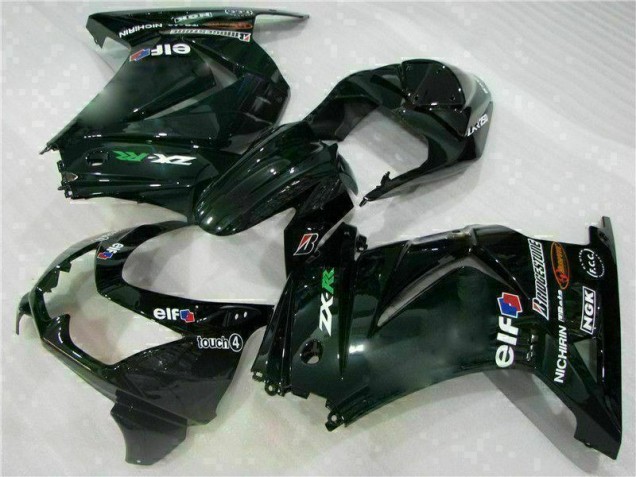 Best 2008-2012 Black Kawasaki EX250 Bike Fairings Canada