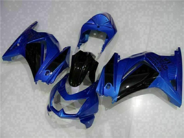 Best 2008-2012 Blue Black Kawasaki EX250 Replacement Fairings Canada