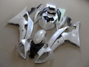 Best 2008-2016 Pearl White Yamaha YZF R6 Replacement Fairings Canada