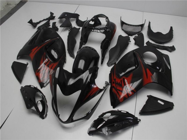 Best 2008-2019 Black Red Suzuki GSXR 1300 Hayabusa Motor Bike Fairings Canada