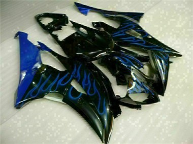 Best 2008-2016 Blue Flame Black Yamaha YZF R6 Motorcylce Fairings Canada