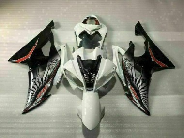 Best 2008-2016 White Black Yamaha YZF R6 Bike Fairings Canada