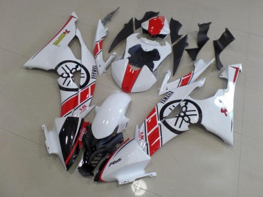 Best 2008-2016 White with Big Yamaha Logo Yamaha YZF R6 Motorcycle Replacement Fairings Canada
