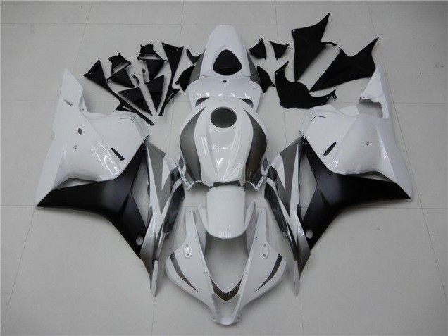 Best 2009-2012 White Silver Black Honda CBR600RR Motor Bike Fairings Canada