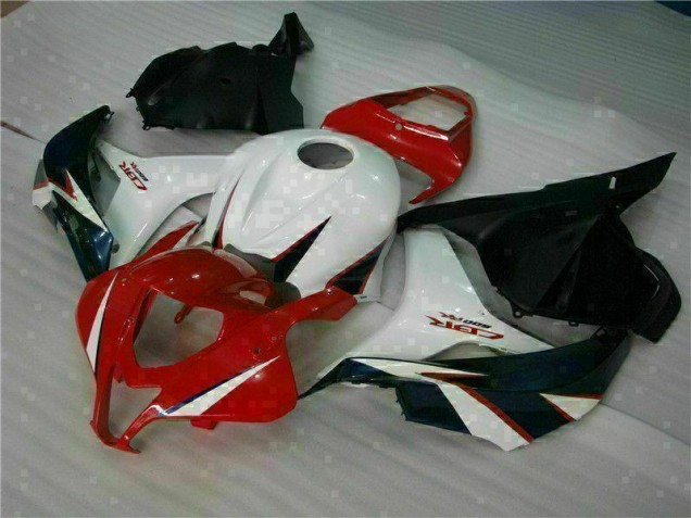 Best 2009-2012 Red White Honda CBR600RR Motorcycle Fairing Kit Canada