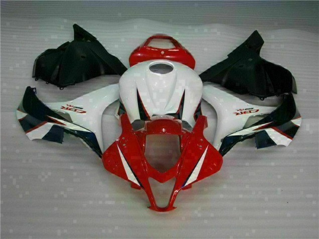 Best 2009-2012 Red White Honda CBR600RR Motorcycle Fairing Kit Canada