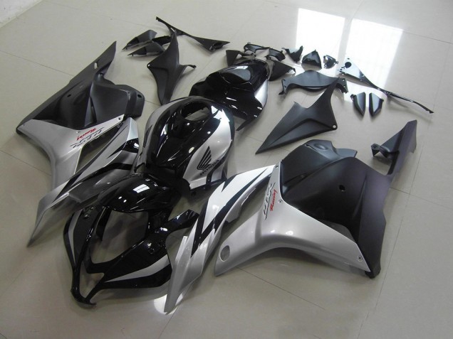 Best 2009-2012 Black Silver Honda CBR600RR Motorbike Fairings Canada