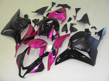 Best 2009-2012 Pink Black Honda CBR600RR Motorcycle Fairings Kit Canada