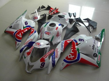 Best 2009-2012 Red White Pata Honda CBR600RR Motorcycle Fairing Kit Canada