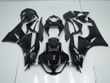 Best 2009-2012 Black OEM Style Kawasaki ZX6R Motor Bike Fairings Canada