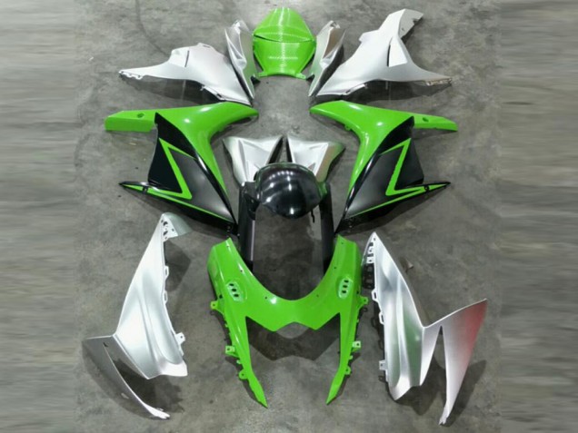 Best 2011-2021 Green Silver Suzuki GSXR 600/750 Motor Fairings Canada