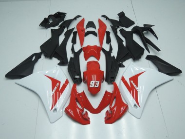 Best 2011-2013 Red White 93 Honda CBR125R Motorcycle Fairing Kit Canada