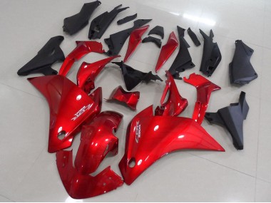 Best 2011-2013 Red Matte Black Honda CBR250RR Motorcyle Fairings Canada