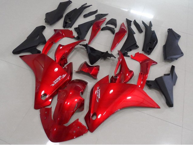 Best 2011-2013 Red Matte Black Honda CBR250RR Motorcyle Fairings Canada