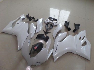 Best 2011-2014 Pearl White Ducati 1199 Motorcycle Fairing Kit Canada