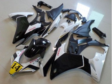 Best 2013-2015 Black White Denso Rizoma 14 Honda CBR500RR Bike Fairings Canada