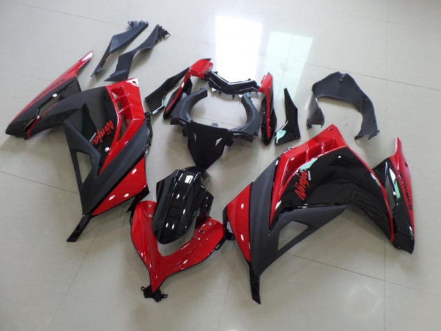 Best 2013-2016 Red Black Kawasaki ZX300R Bike Fairing Canada