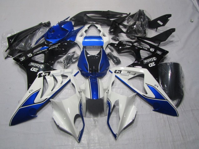 Best 2009-2014 Blue White BMW S1000RR Bike Fairing Canada