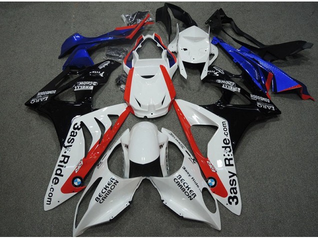 Best 2009-2014 White Blue Red BMW S1000RR Bike Fairings Canada