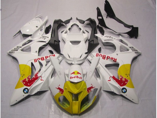 Best 2009-2014 Yellow White RedBull BMW S1000RR Bike Fairing Kit Canada