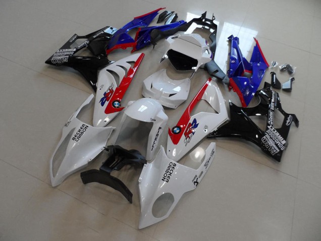 Best 2009-2014 White Blue Red Becker Carbon BMW S1000RR Motorcylce Fairings Canada