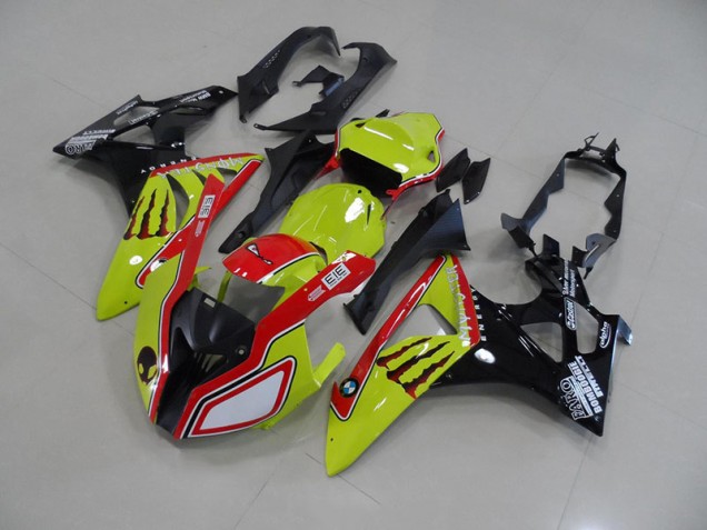 Best 2009-2014 Green Red Monster BMW S1000RR Bike Fairings Canada