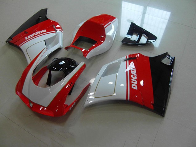 Best 1993-2005 Red White Ducati 748 916 996 996S Motor Bike Fairings Canada